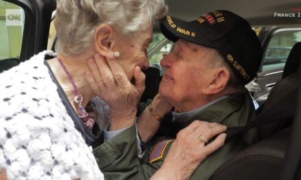 They fell in love during World War II. Then reunited in 2019, 75 years later