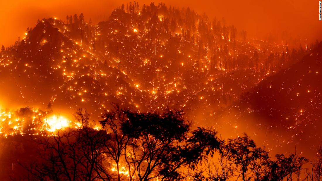 In pictures: Wildfires raging in the West