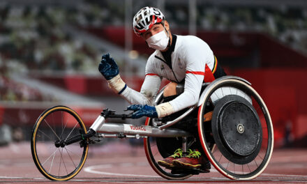 His Wheelchair Was Found Damaged Before The Race. Then He Set A Paralympic Record