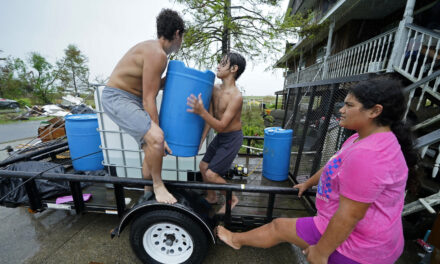 Nicholas Crawls Into Louisiana From Texas, Dumping Rain In Areas Struck By Ida