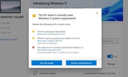Microsoft PC Health Check adds detailed Windows 11 compatibility info