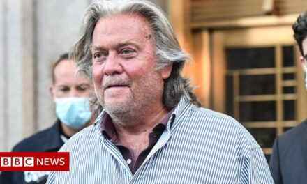 Steve Bannon: Congress plots criminal charge for former Trump aide