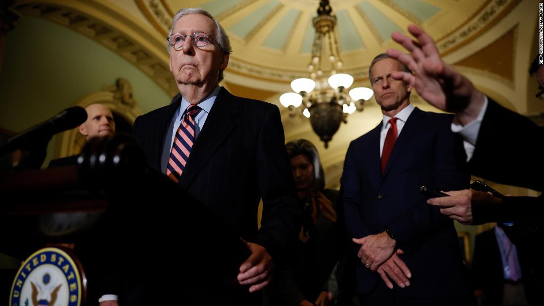 McConnell faces opposition from some 2022 GOP Senate candidates