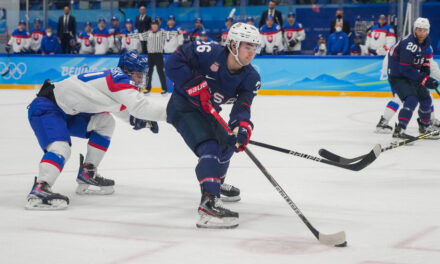 U.S. Men’s Hockey Is Eliminated in Loss to Slovakia