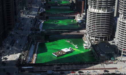 Dyeing the Chicago River green is a St. Patrick’s Day tradition. How did it start?