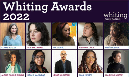 2022 Whiting Awards celebrate 10 emerging writers