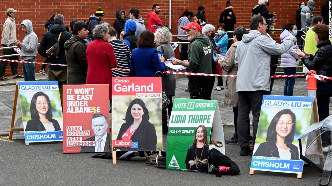 Australia’s colorful election day could upend the coalition government