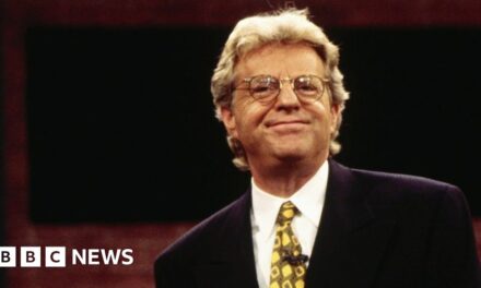 Jerry Springer: Era-defining TV host dies aged 79