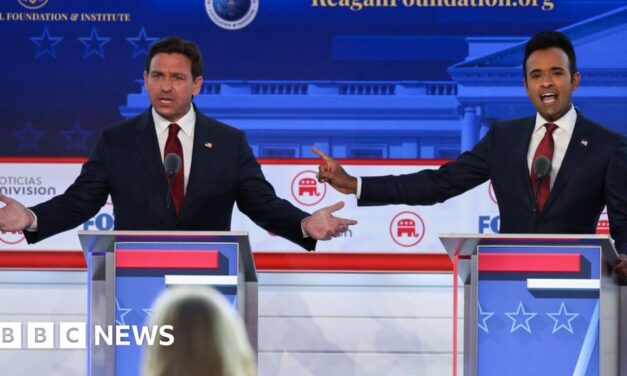 Second Republican debate: Trump rivals brawl in heated debate